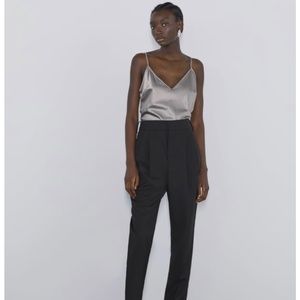 Zara satin camisole top size medium